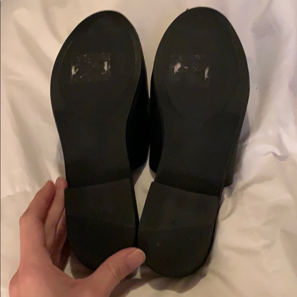 Black Horse Bit Mule Loafers Size 8 - DC - Picture 6 of 8